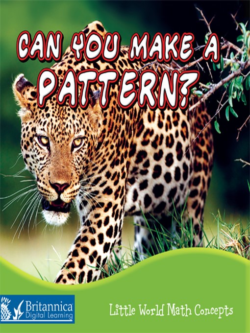 Title details for Can You Make a Pattern? by Lin Picou - Available